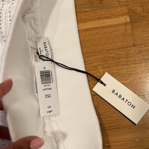 NWT Babaton Lattice Skirt - Picture 7 of 9